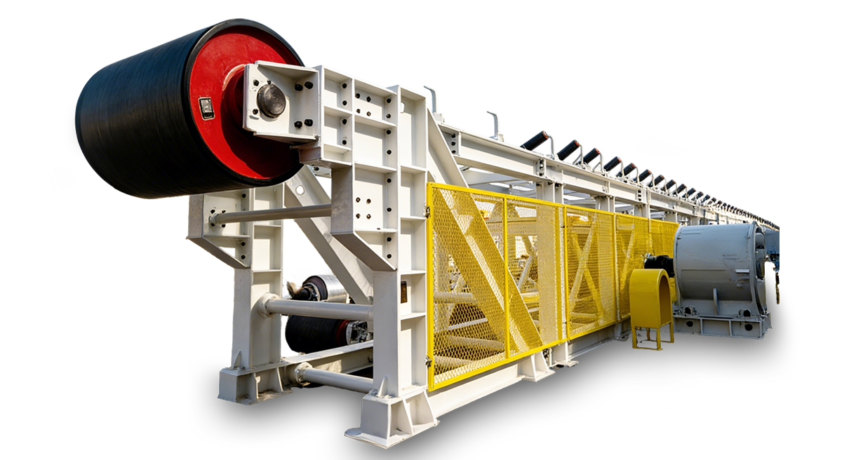 DSJ series mining bottomless telescopic belt conveyor