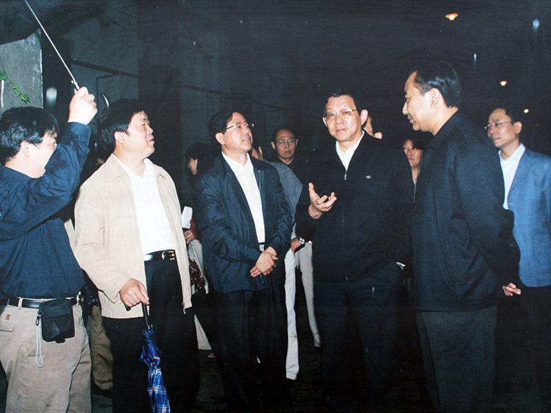 Provincial and municipal leaders inspect the restructuring situation