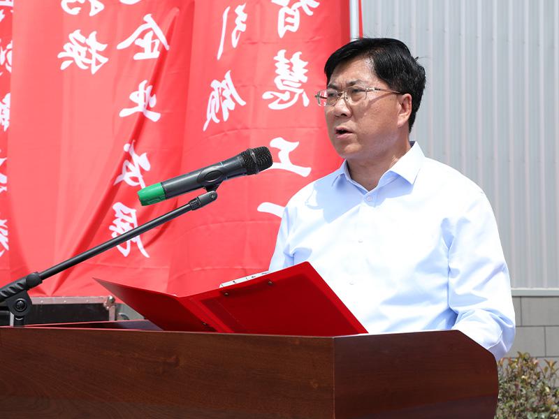 District Chief's Speech at Relocation Ceremony