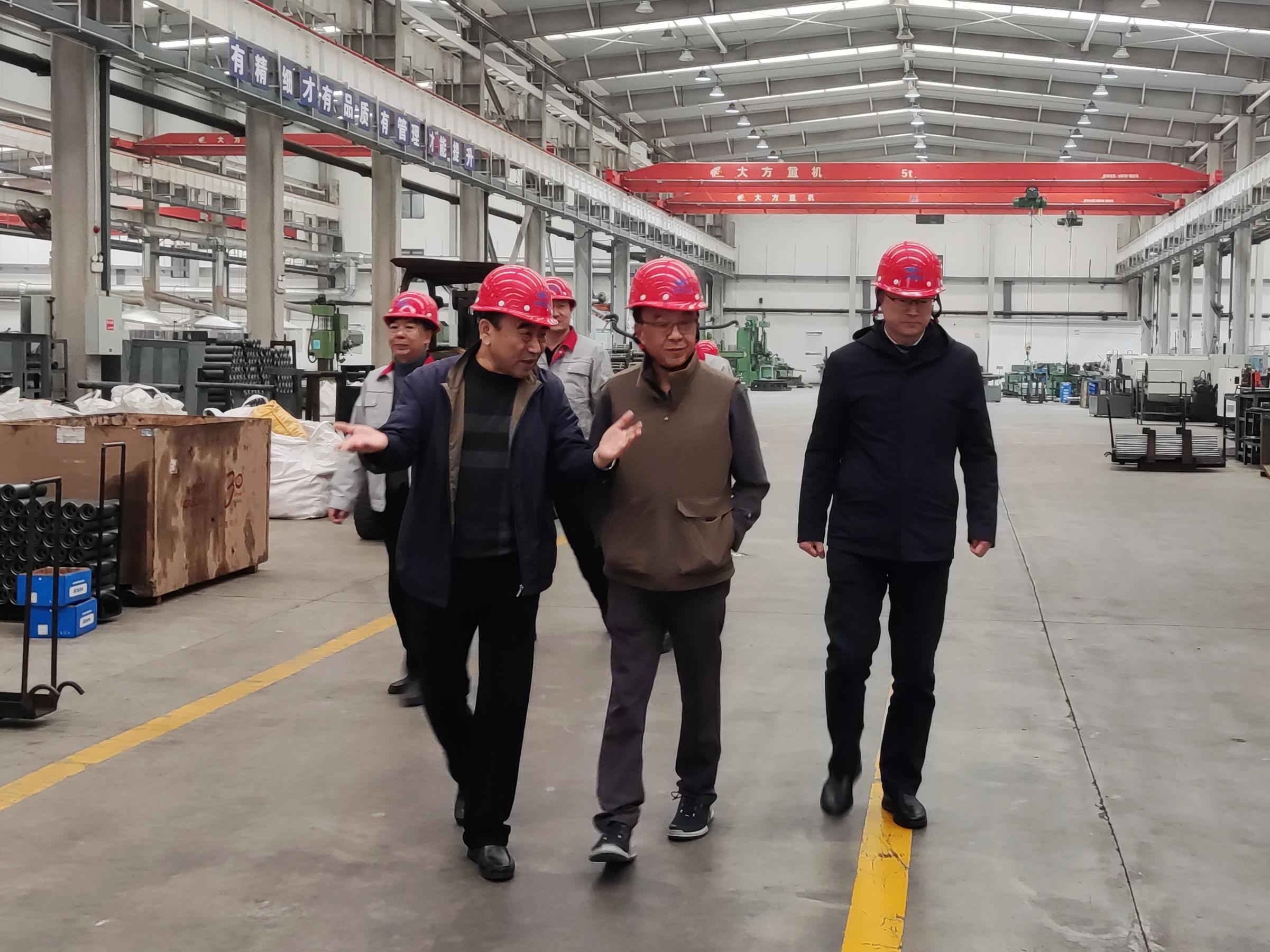 Inspection by leaders of the Municipal People's Congress and Environmental Protection Bureau