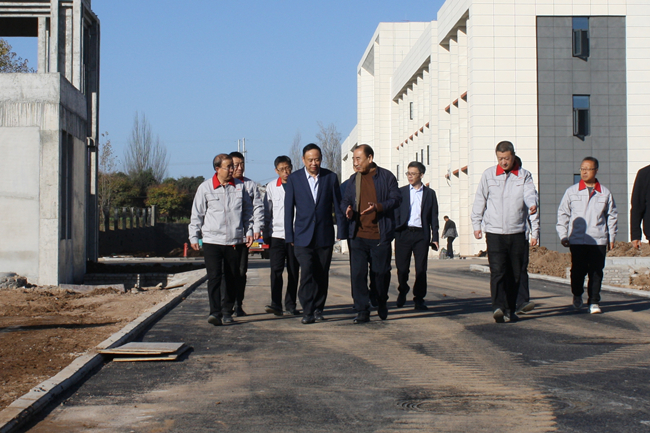 Zhao Limin, Secretary of the Party Committee and Chairman of Hangcha Group, visited the company to inspect its work
